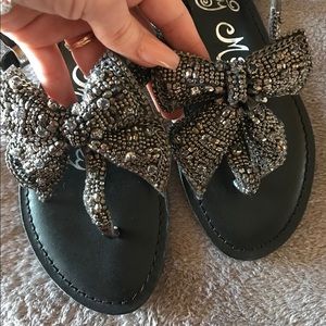 Rare Naughty Monkey sandles size 6.5